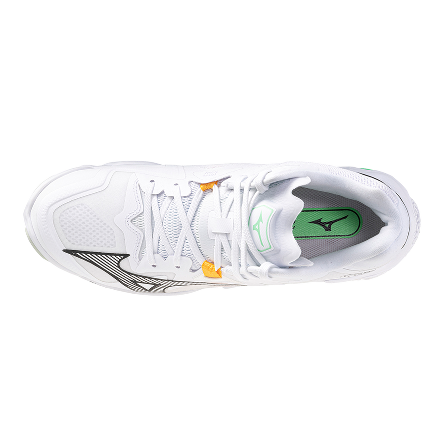 Mizuno WAVE LIGHTNING Z8 MID White/Black/Frozen Emerald